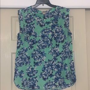JCrew floral tank
